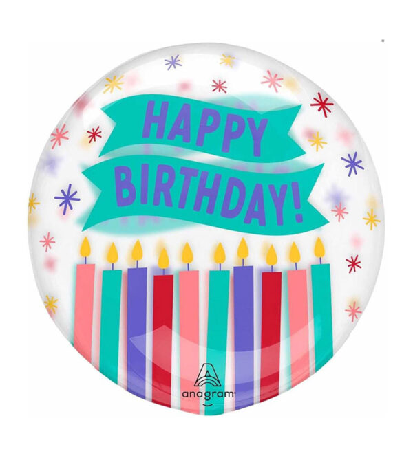 Globo Pelota Happy Velas