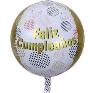 Globo Pelota Happy Pastel